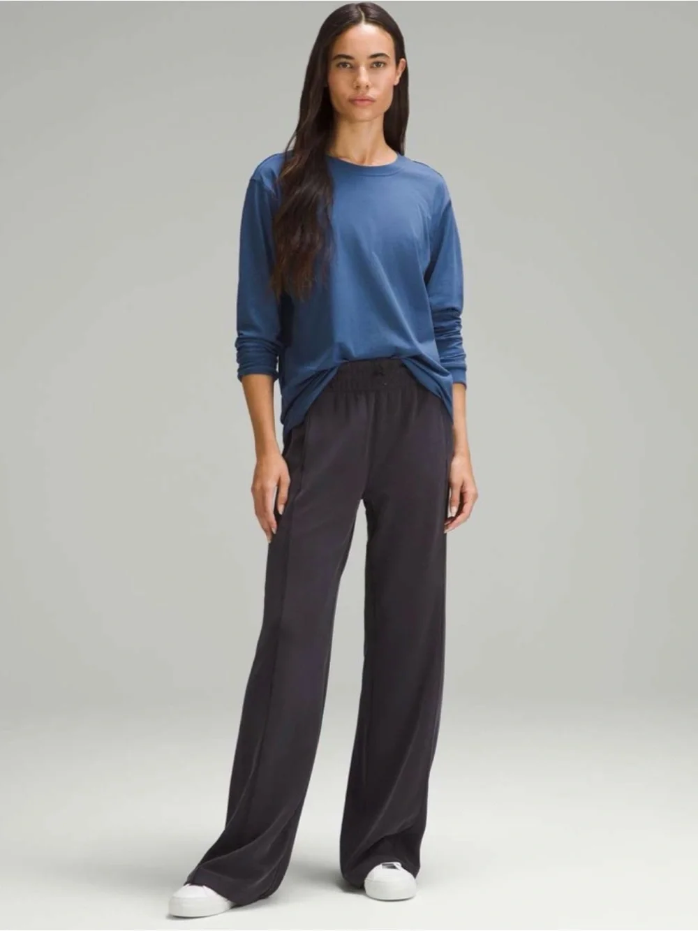Lululemon All Yours Long-Sleeve Shirt in Pitch Blue